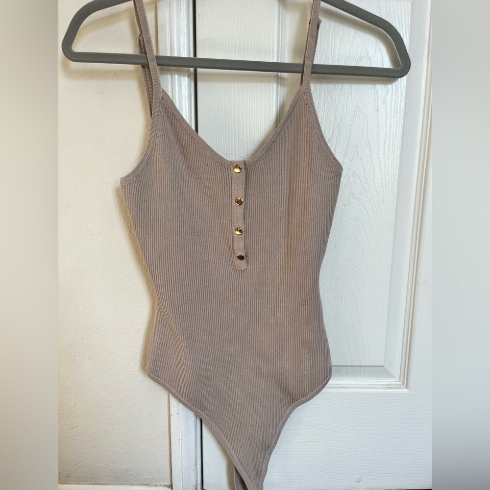 Taupe bodysuit